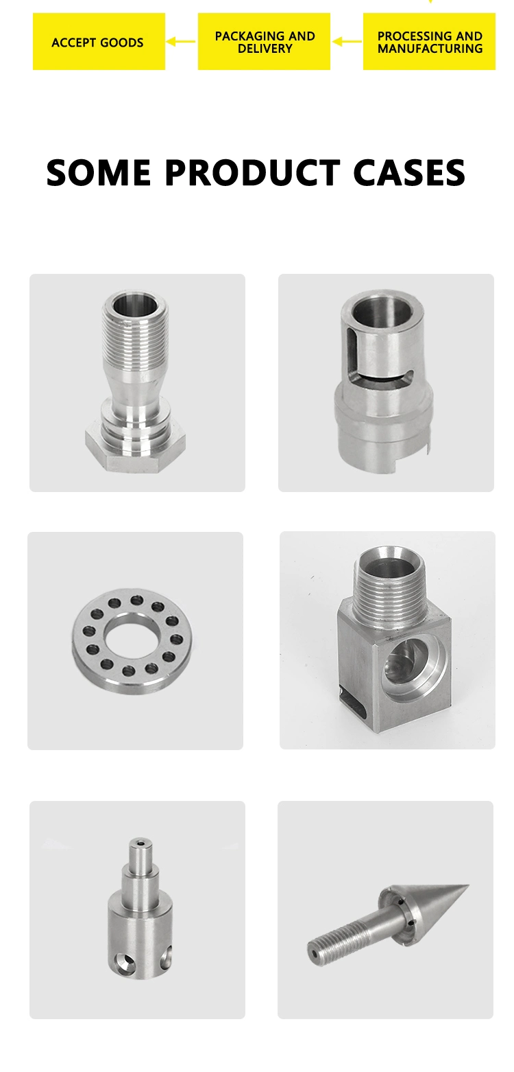 OEM High Precision CNC Machined Metal Brass Stainless Steel Parts Milling Turning Service
