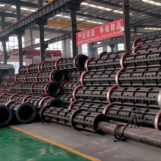 Planta de fabricación de moldes para máquina para fabricar postes de hormigón eléctrico Haiyu Overseas Project