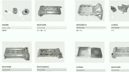 Proveedor de piezas de aleación de magnesio Soporte de espejo de coche Caja de embrague