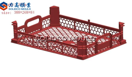 Fabricación de Taizhou molde de bandeja de inyección de plástico, molde de paleta de plástico de alta resistencia de inyección